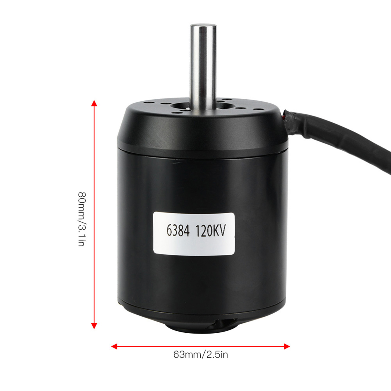 محرك كهربائي بدون فرشاة 6384 1 - مراجعة 6384 Brushless Motor Sensored وسعره