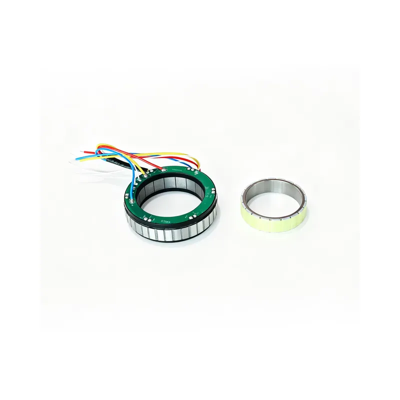 طقم محرك BLDC بدون إطار FMK085 - مراجعة Frameless Torque Motor Stator Rotor وسعره